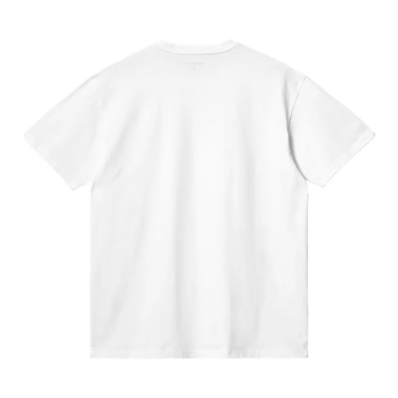 Carhartt WIP Chase T-Shirt - White/Gold-1